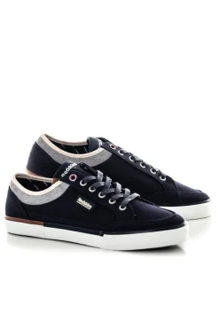 Baskets En Toile Homme Redskins Genial Marine Gris