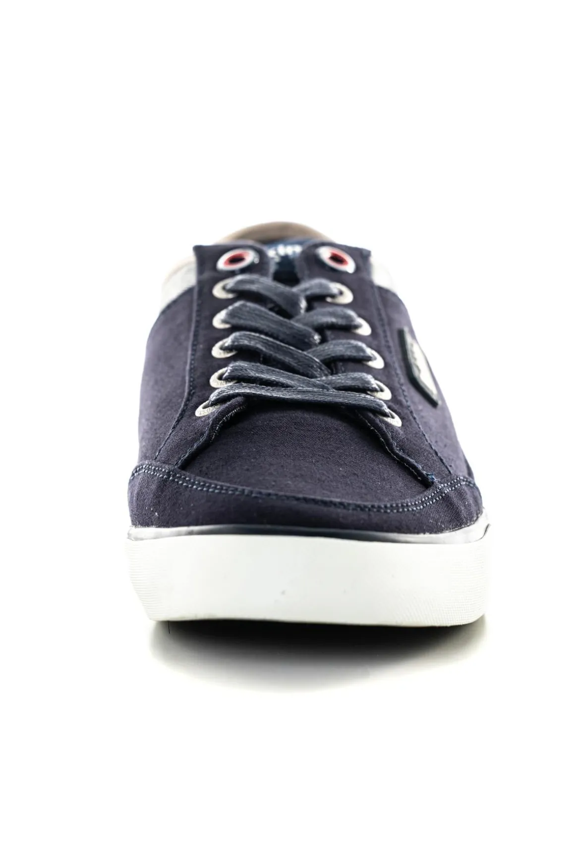 Baskets En Toile Homme Redskins Genial Marine Gris