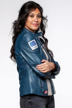 Blouson Femme Carroll Shelby Shelby Women Royal Blue