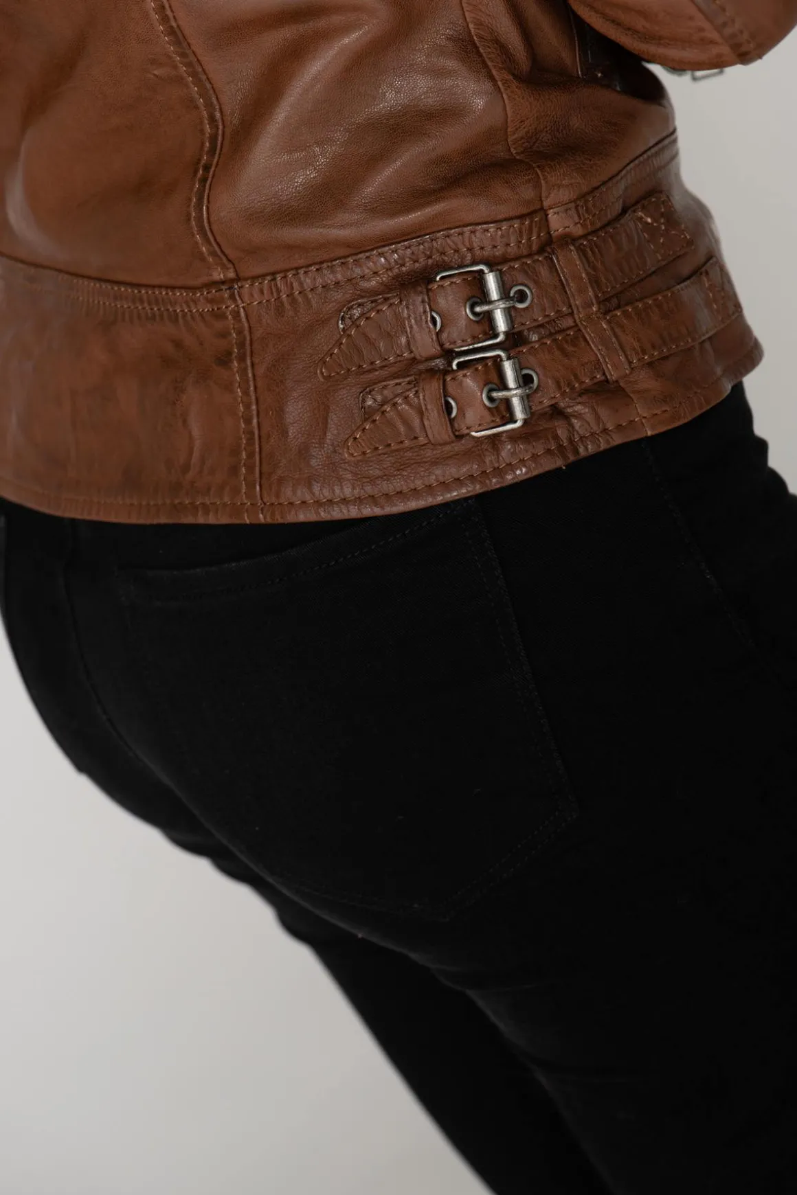 Blouson Femme Cityzen Aprilia 2 Mid Brown