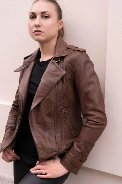 Blouson Femme Cityzen Aprilia 2 Mid Brown