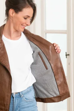 Blouson Femme Cityzen Aprilia 2 Taupe