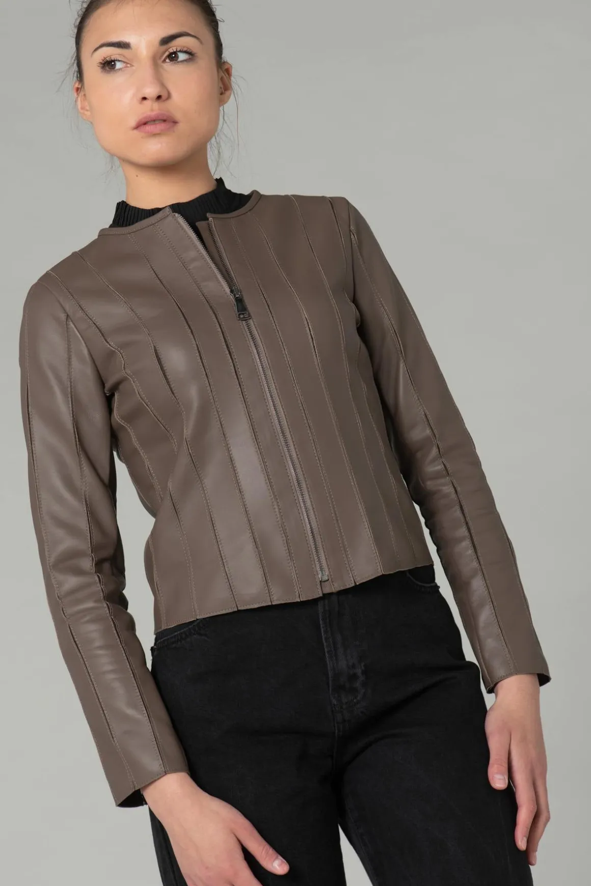 Blouson Femme Cityzen Cynthia Taupe