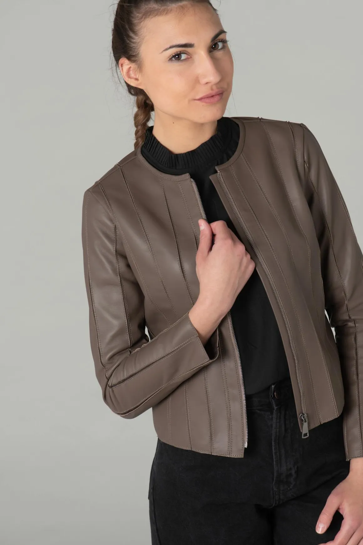 Blouson Femme Cityzen Cynthia Taupe