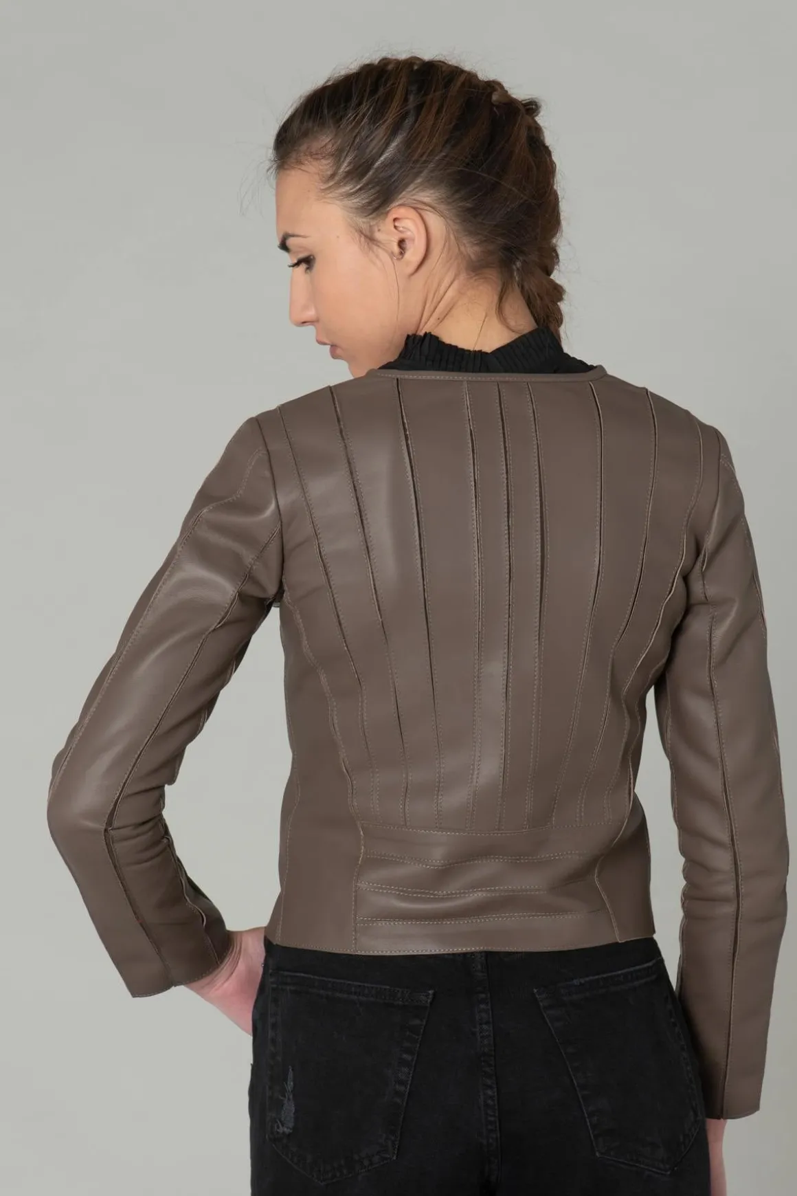 Blouson Femme Cityzen Cynthia Taupe