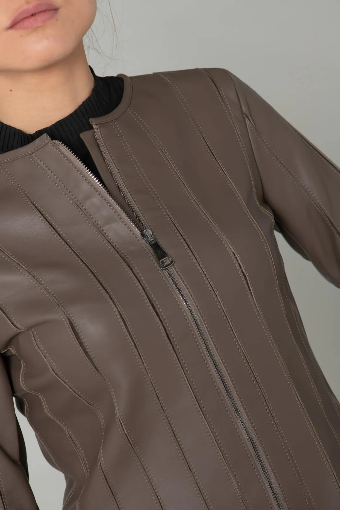 Blouson Femme Cityzen Cynthia Taupe