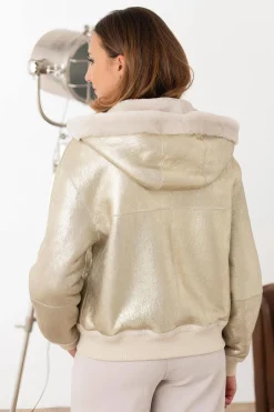 Blouson Femme Cityzen Daniella Ecru Gold
