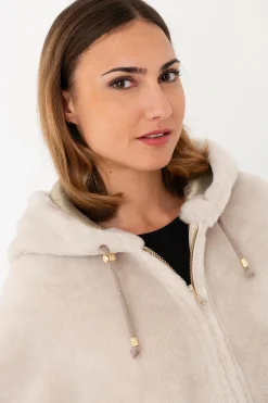 Blouson Femme Cityzen Daniella Ecru Gold