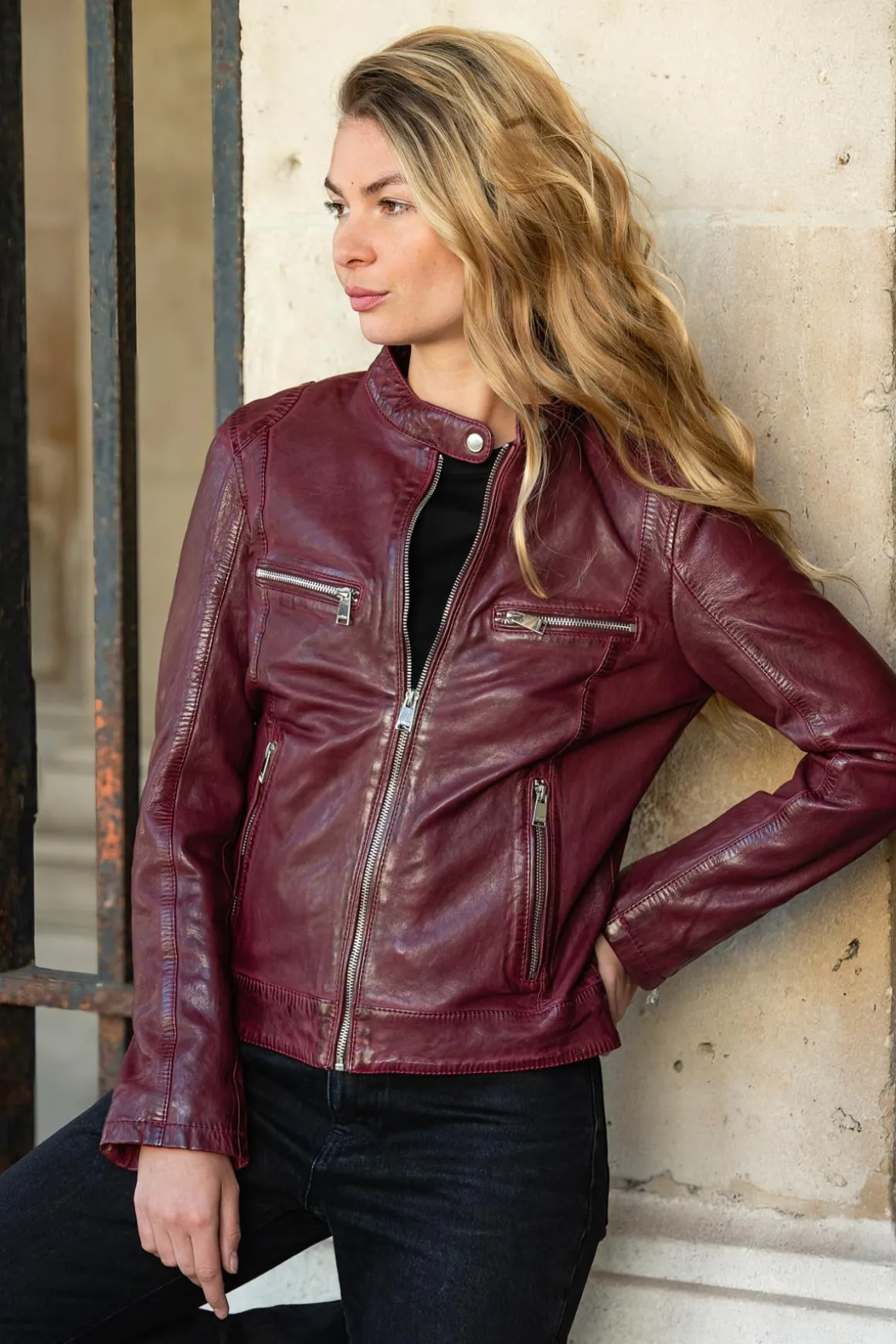 Blouson Femme Cityzen Emilia Dk Pink