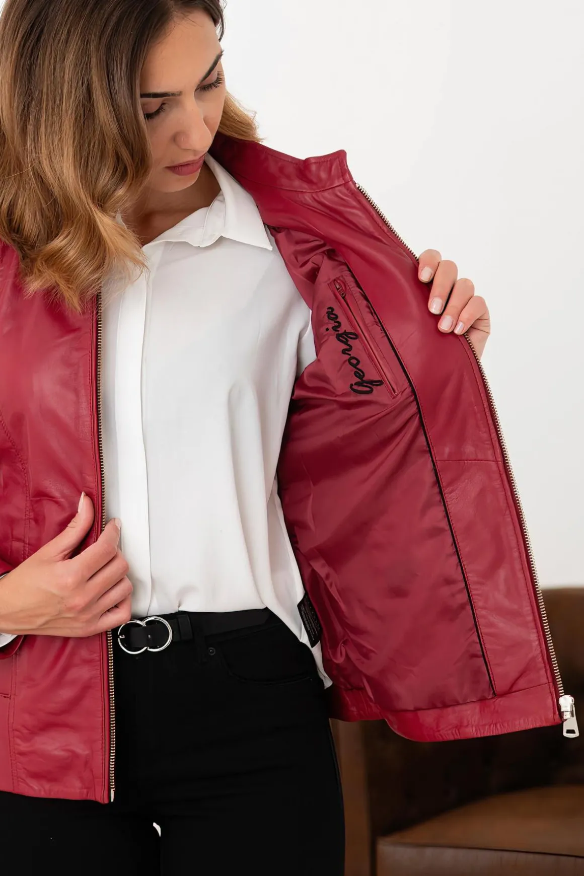 Blouson Femme Cityzen Georgia 2 Red