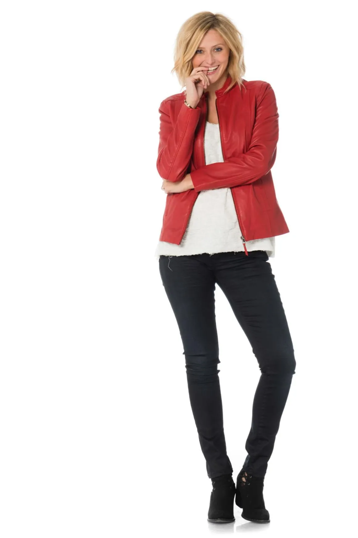 Blouson Femme Cityzen Georgia Red