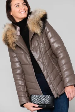 Blouson Femme Cityzen Prestige Taupe
