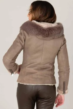 Blouson Femme Cityzen Roma Krek Merinos Elephant