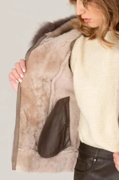 Blouson Femme Cityzen Roma Krek Merinos Elephant