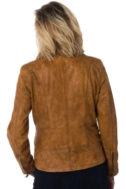 Blouson Femme Cityzen Siena Cognac Zz40