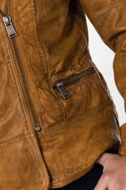 Blouson Femme Cityzen Siena Cognac Zz40