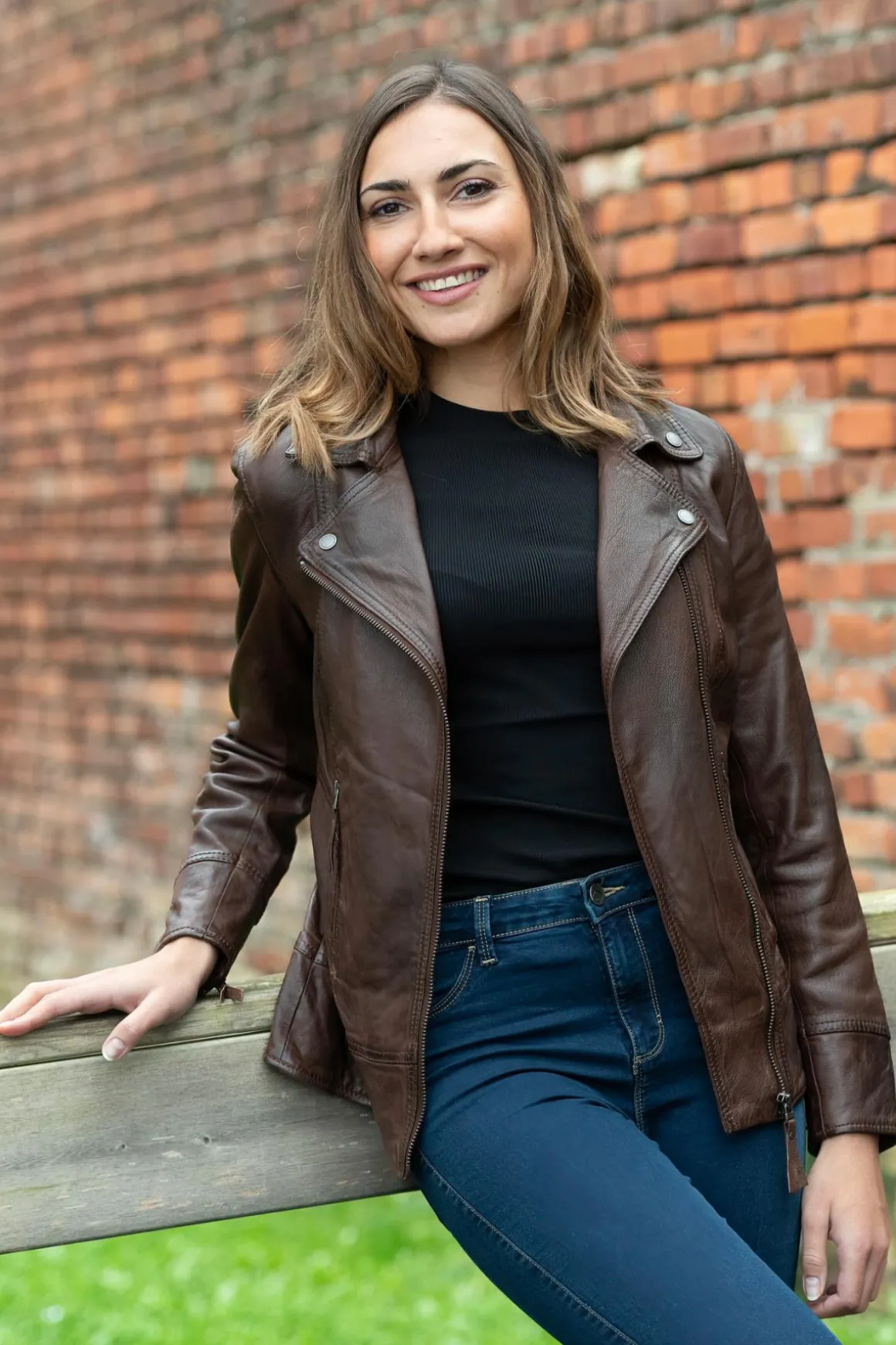 Blouson Femme Cityzen Texas Cz Mid Brown