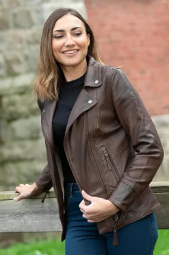 Blouson Femme Cityzen Texas Cz Mid Brown