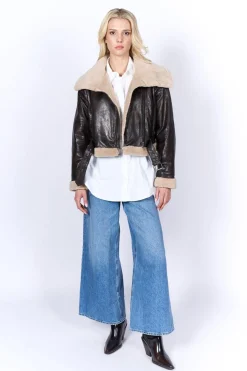 Blouson Femme Freaky Nation Perfect Way Brown Umber