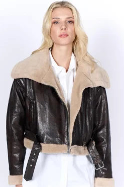 Blouson Femme Freaky Nation Perfect Way Brown Umber