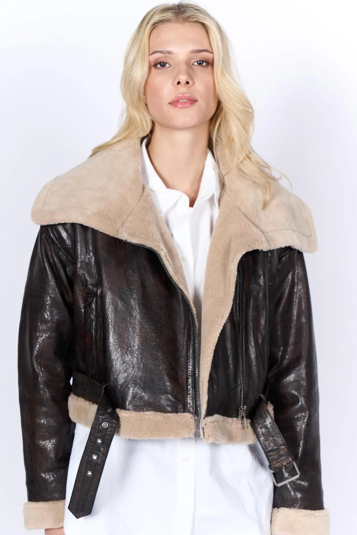 Blouson Femme Freaky Nation Perfect Way Brown Umber