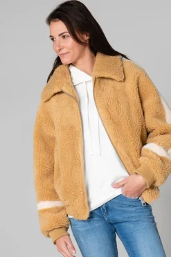 Blouson Femme Giny Betty Moutarde