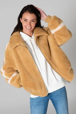 Blouson Femme Giny Betty Moutarde