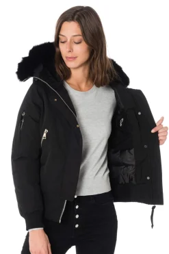 Blouson Femme Helvetica Mountain Pioneers Jura Women Dark Edition Black