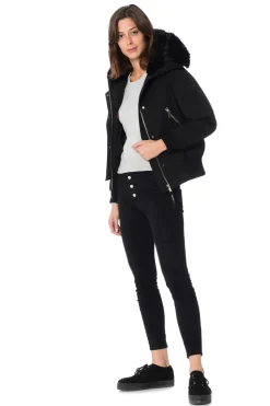 Blouson Femme Helvetica Mountain Pioneers Jura Women Dark Edition Black