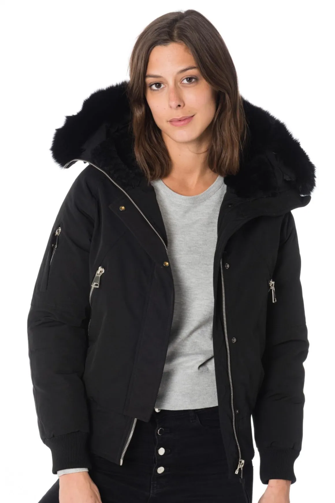 Blouson Femme Helvetica Mountain Pioneers Jura Women Dark Edition Black