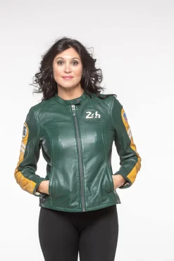 Blouson Femme 24H Le Mans Adele Vintage Green