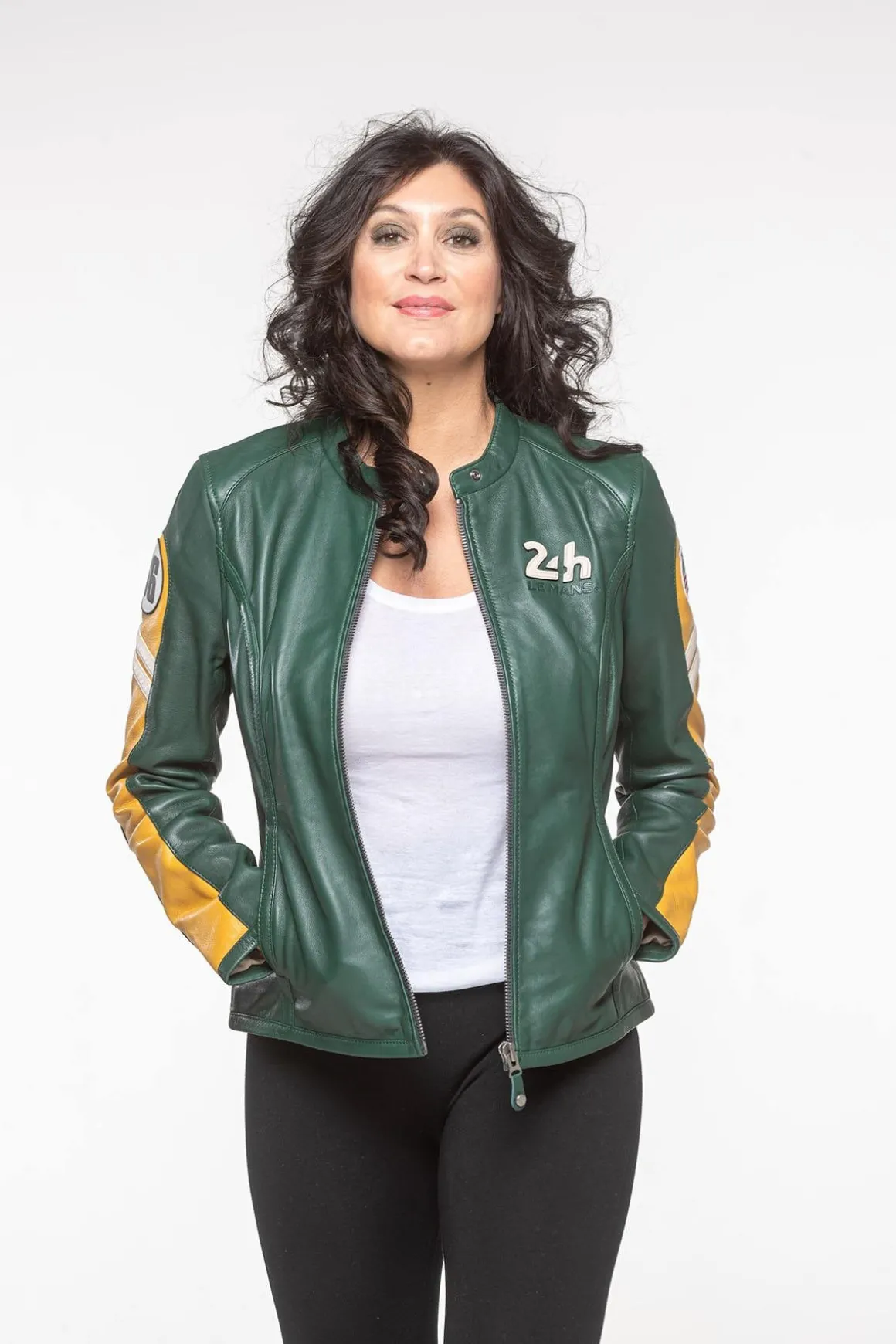 Blouson Femme 24H Le Mans Adele Vintage Green