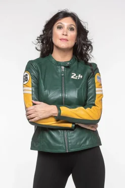 Blouson Femme 24H Le Mans Adele Vintage Green