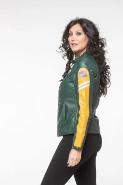 Blouson Femme 24H Le Mans Adele Vintage Green