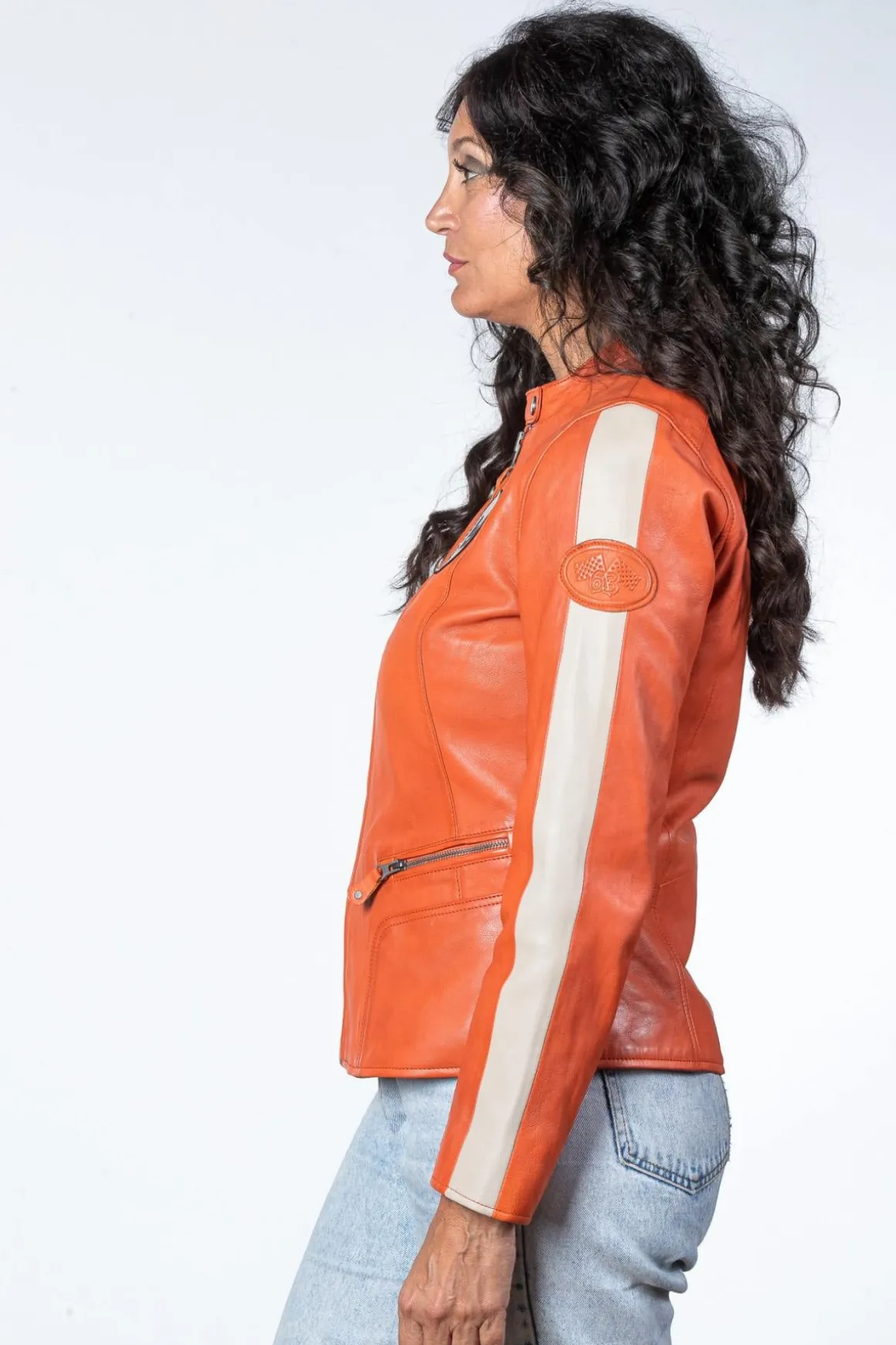 Blouson Femme 24H Le Mans Amanda Sheep Crown Orange
