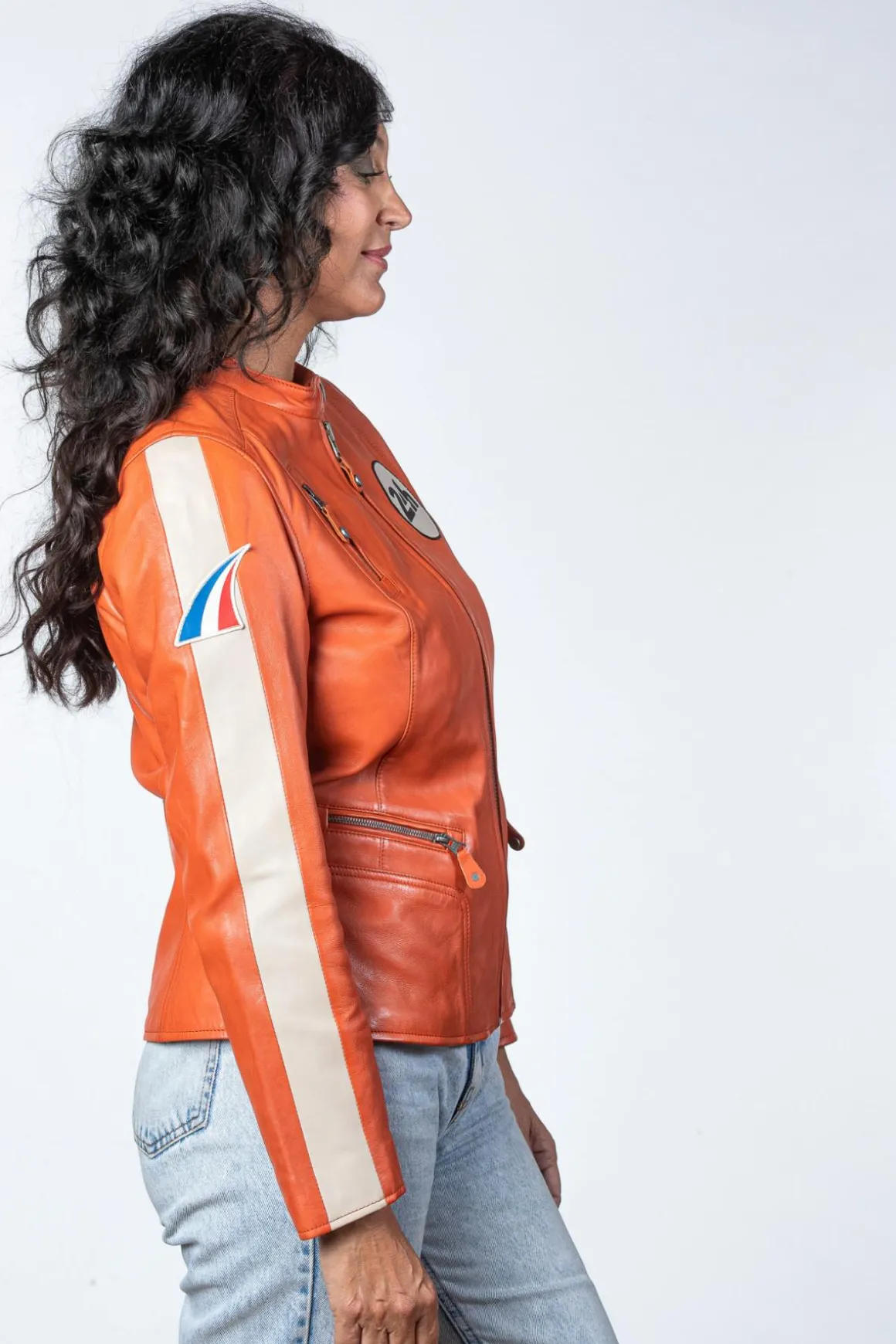 Blouson Femme 24H Le Mans Amanda Sheep Crown Orange