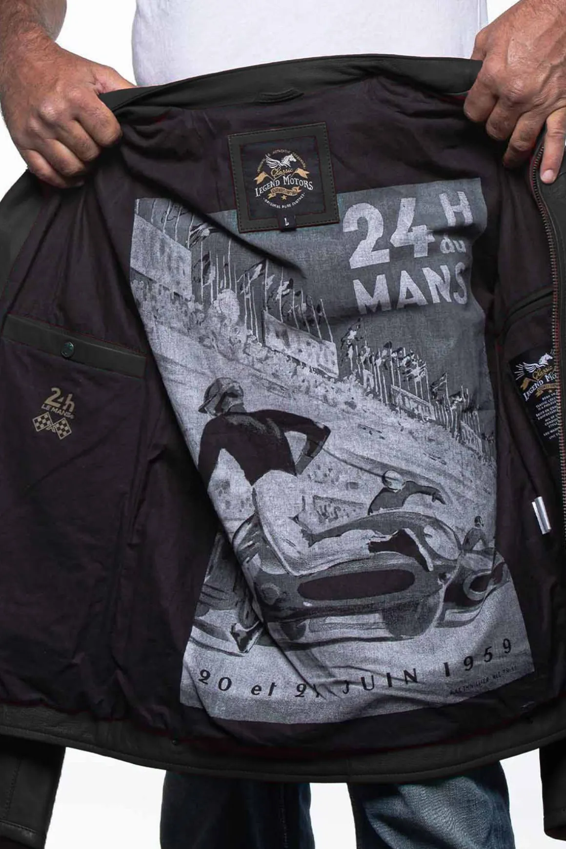 Blouson Femme 24H Le Mans Hill4 Black