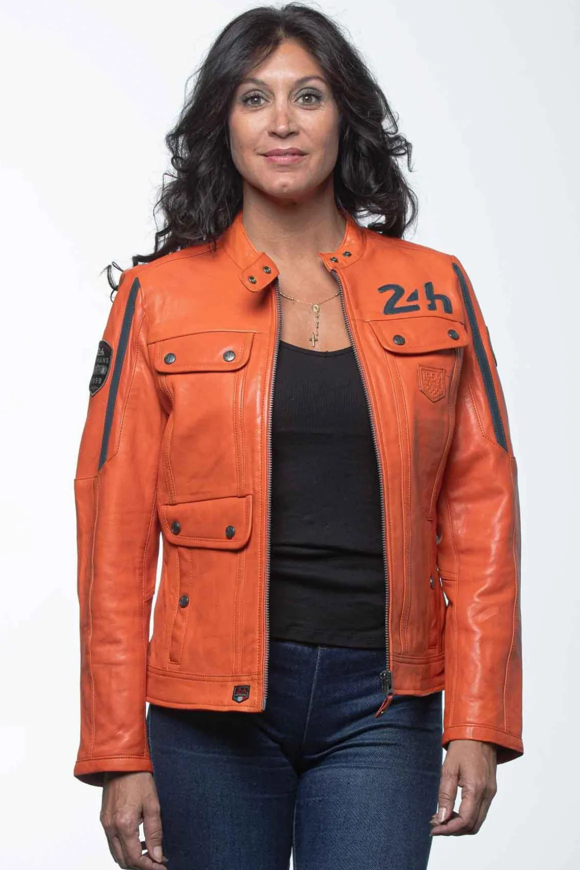 Blouson Femme 24H Le Mans Hill4 Orange