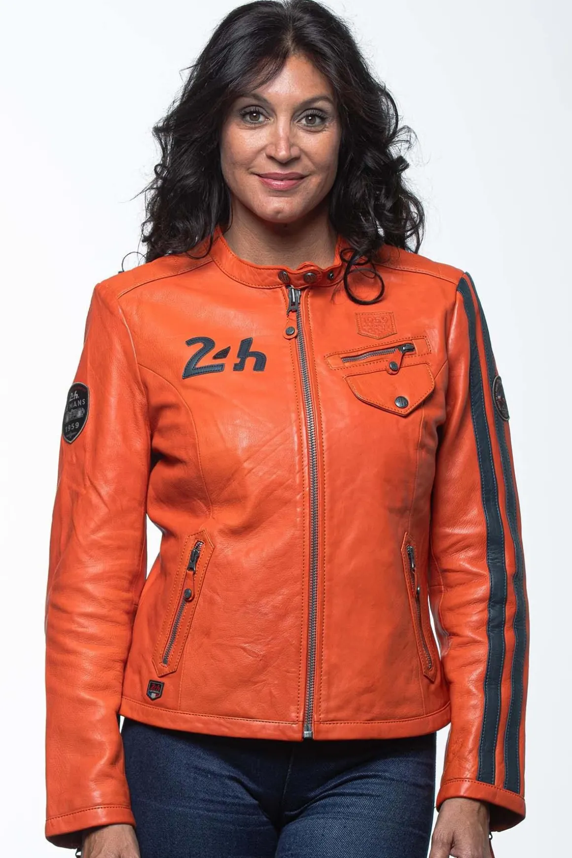 Blouson Femme 24H Le Mans Riley4 Orange