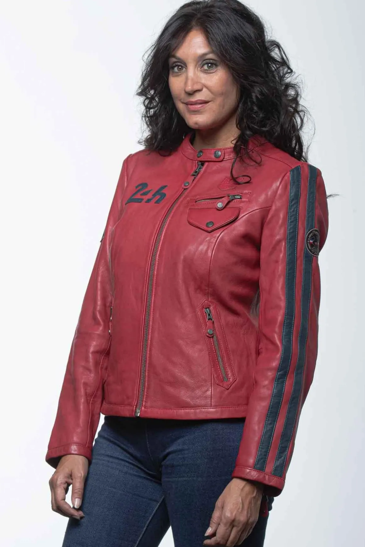 Blouson Femme 24H Le Mans Riley4 Racing Red