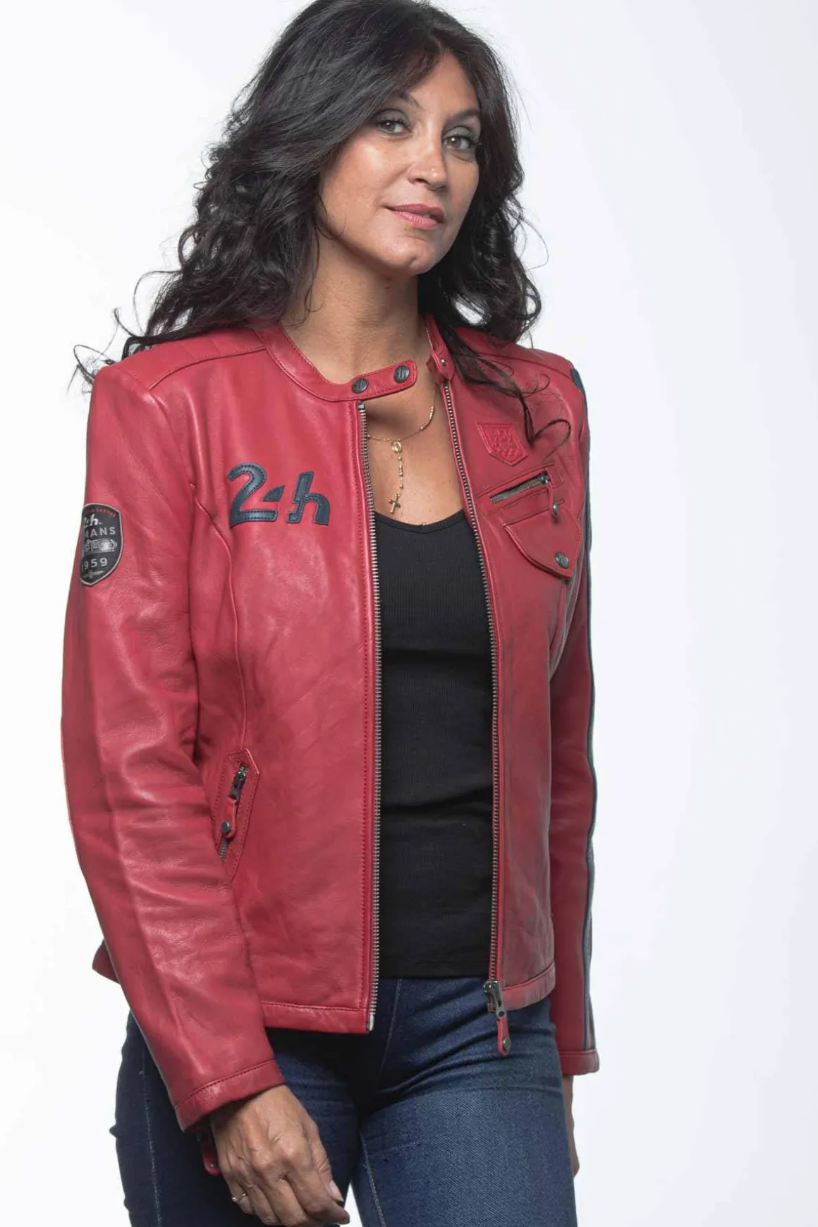 Blouson Femme 24H Le Mans Riley4 Racing Red