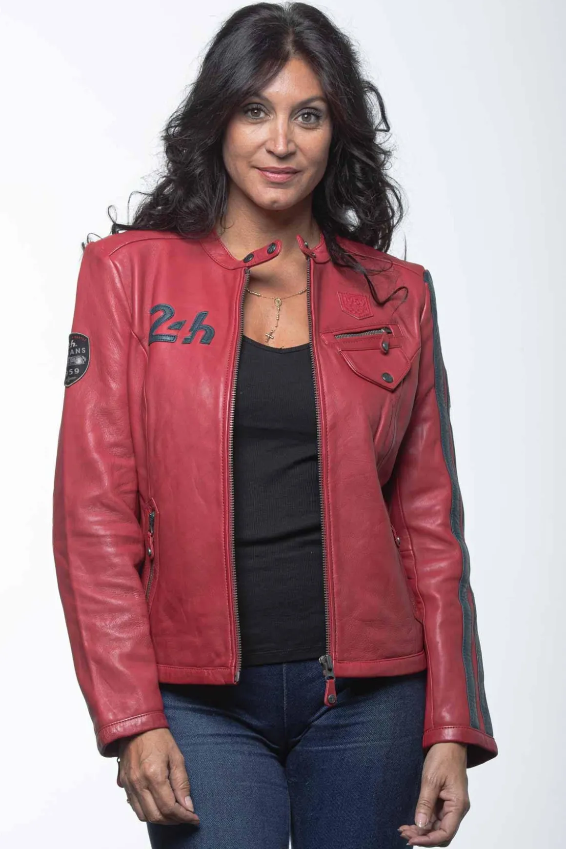 Blouson Femme 24H Le Mans Riley4 Racing Red