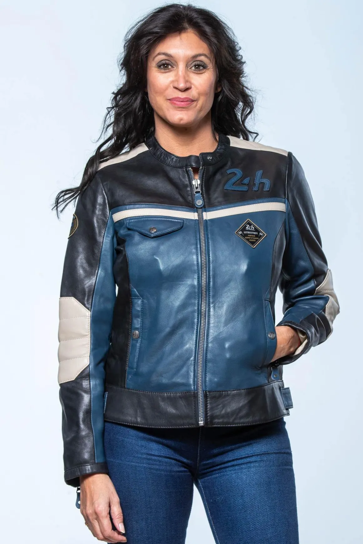 Blouson Femme 24H Le Mans Stacie Royal Blue