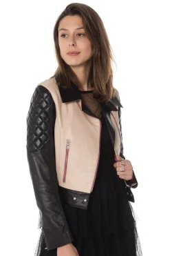 Blouson Femme Jn Llovet Caracas Taupe/Black