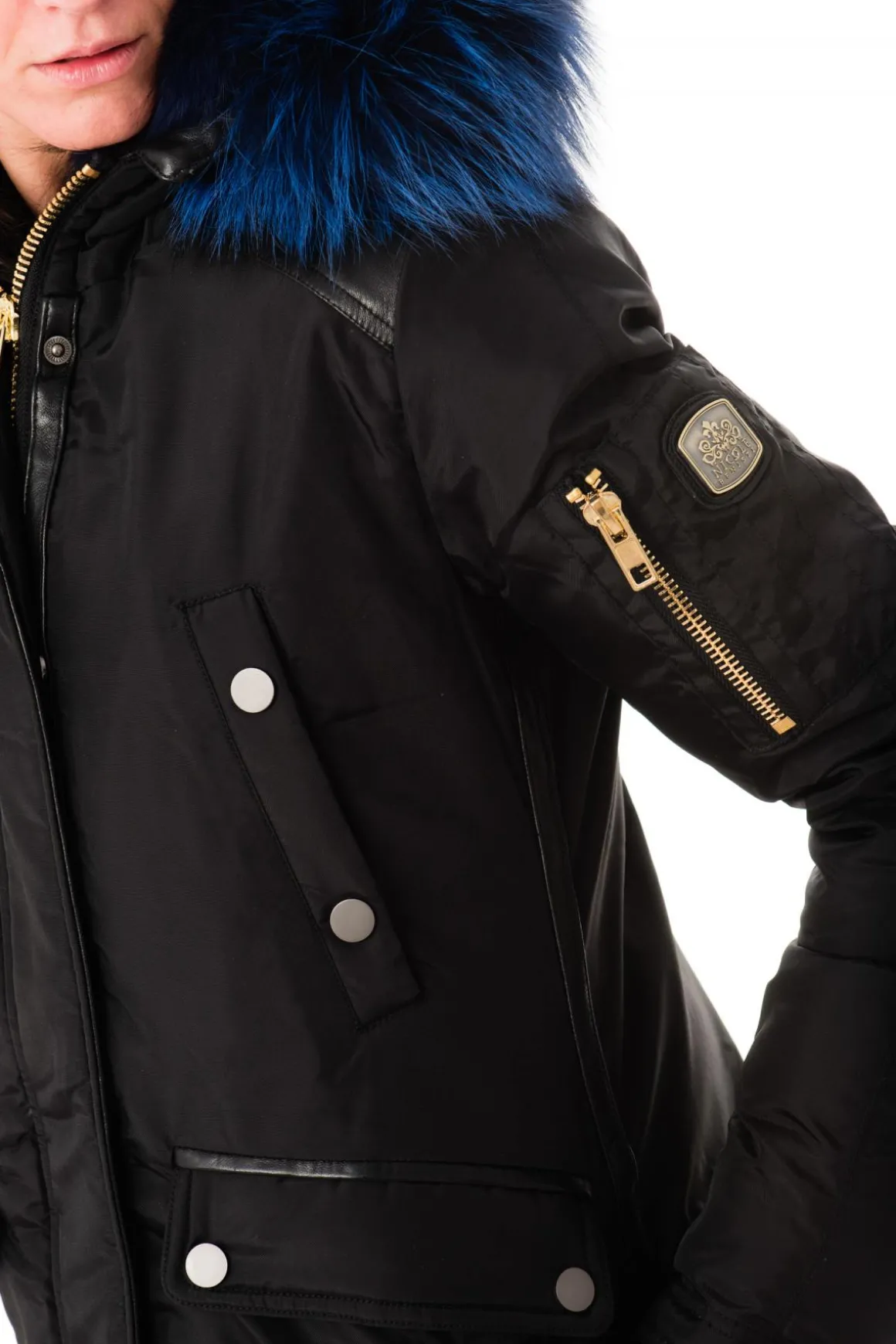 Blouson Femme Nicole Benisti Brera Black Blue Zz