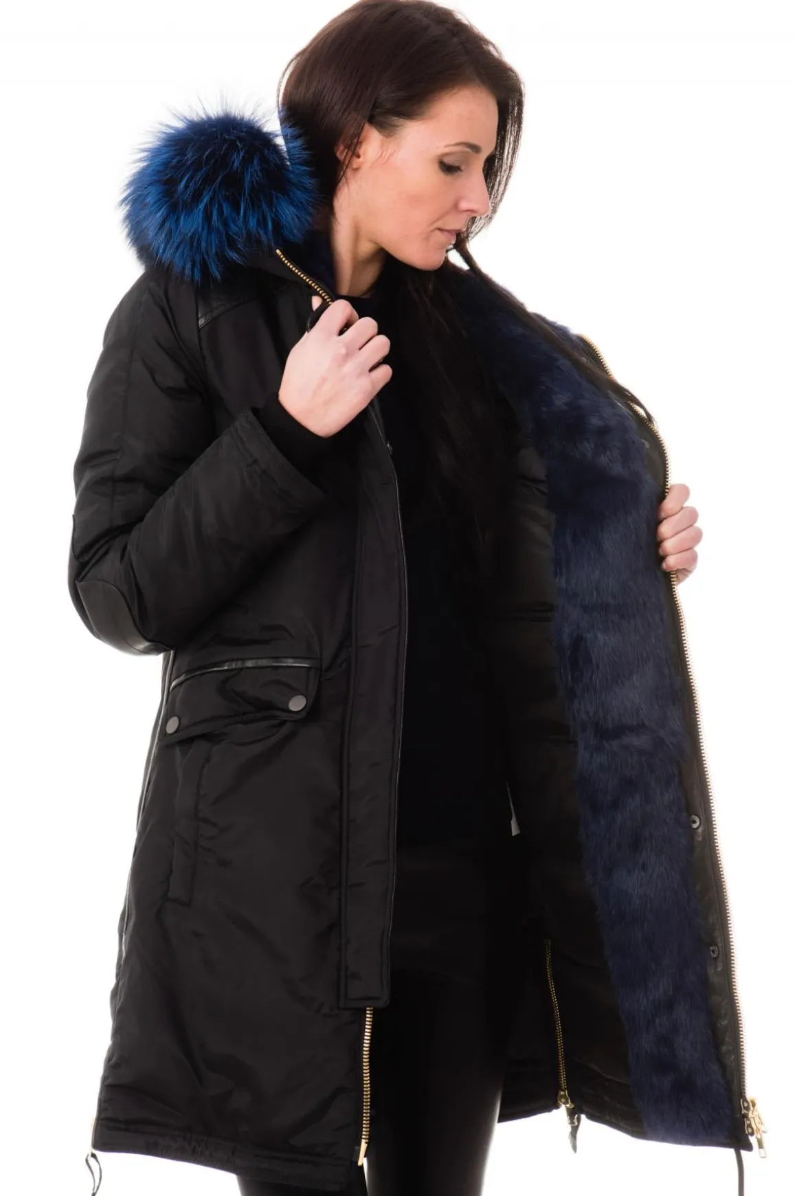 Blouson Femme Nicole Benisti Brera Black Blue Zz