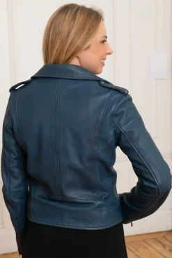 Blouson Femme Oakwood Boogie Bleu Fonce 533