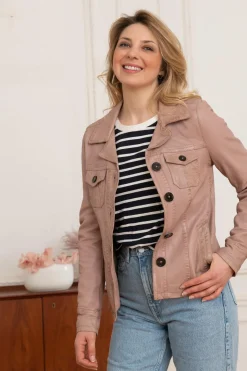 Blouson Femme Oakwood California Rose Vieilli 636