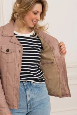 Blouson Femme Oakwood California Rose Vieilli 636