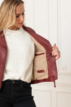 Blouson Femme Oakwood Camera Rouge 538